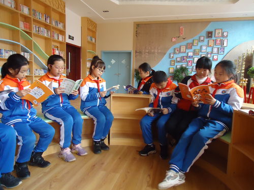 临沂杏园教育集汤头校区 德升轩 图书馆开馆了